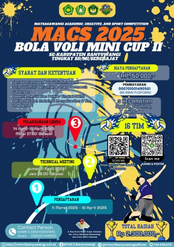Macs 2025 bola voli mini cup ii